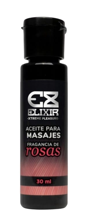 Aceite para masajes fragancia Rosas